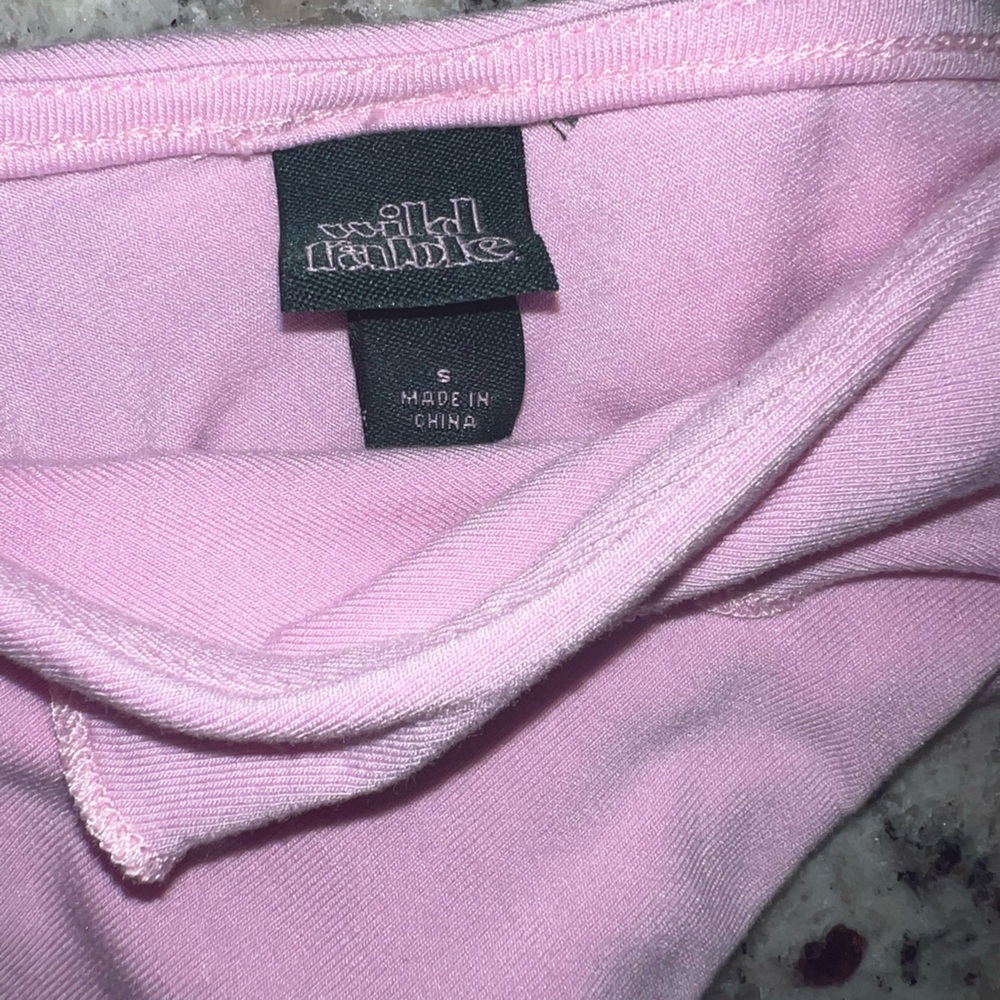 Pink Ruffled Mini Dress - Picture 5 of 5